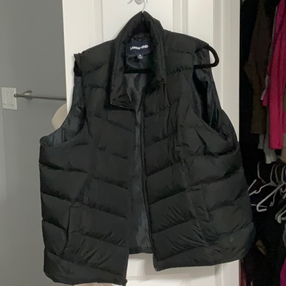 Lands End Down Vest